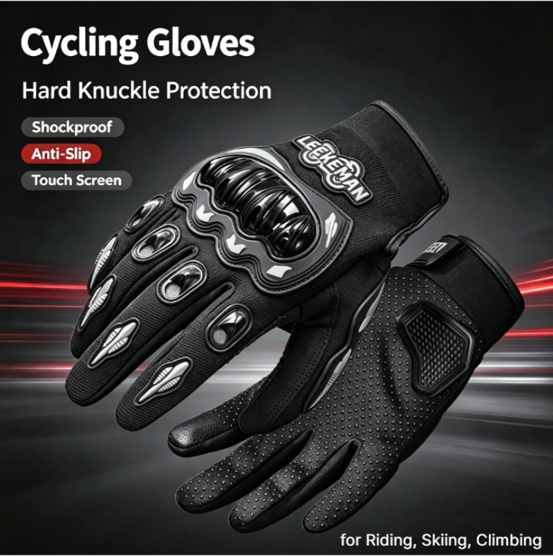 Anti-Slip Shockproof Motorcycl - Motorcycle Glove Knuckle recension och pris