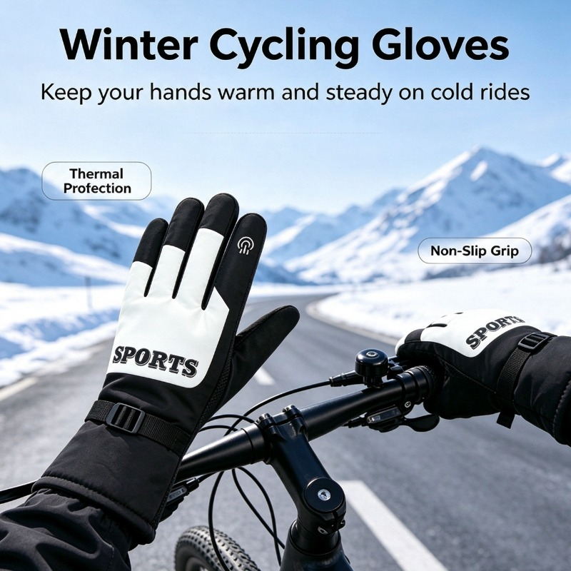 Winter Motorcycle Gloves Outdo - Ski Glove Waterproof recension och pris