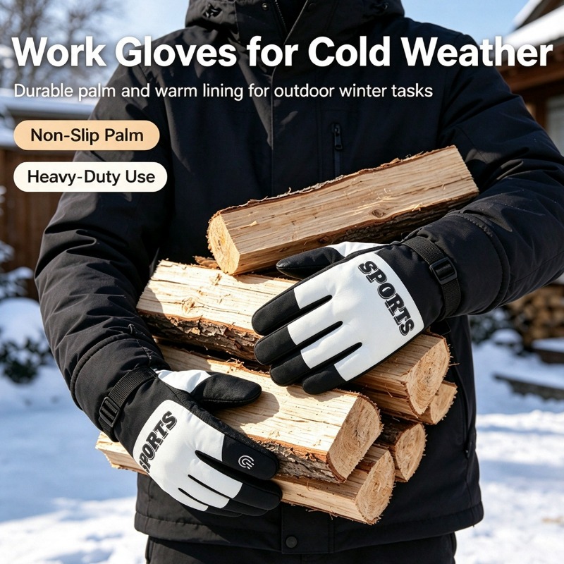 Winter Motorcycle Gloves Outdo - Ski Glove Waterproof recension och pris